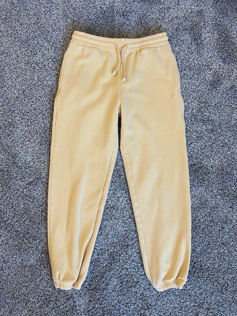 Zyia Active Women's Medium Yellow Jogger Sweat Pants